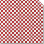 Red Check High Performance Waxed Food Tissue - 12 x 12 in.
