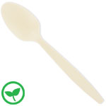 100% Compostable Green *Environ* full size Spoons- 7 in.