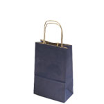 Navy Blue Prime Shopping Bag (Prime Size) - 5-1/2 X 3-1/4 X 8-3/8"