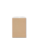 1/4# Recycled Natural Brown Kraft Gourmet Glassine Bags 4.75 x 6.75"