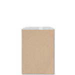 1# Recycled Natural Brown Kraft Gourmet Glassine Bags 6.75 x 9.25"