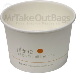 16oz Compostable Paper Soup Containers