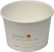 16 oz. Planet Plus Compostable Paper Soup, Ice Cream or Food Containers