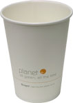 32 oz. Planet Plus Compostable Paper Soup, Ice Cream or Food Containers