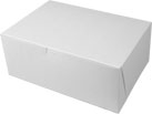 10 x 7 x 4" Matte White Cupcake Bakery Boxes