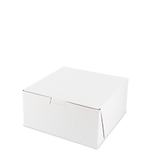 6 x 6 x 3" White Cake Bakery Boxes