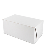 9 x 5 x 4" White Bakery Boxes