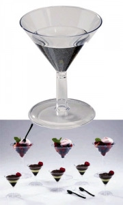disposable plastic martini glasses bulk