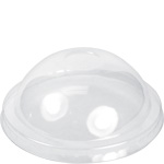 Clear Dome Lid For 12, 16 oz. Fiesta Paper Ice Cream Cups