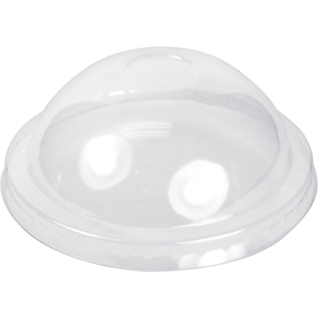 Clear Dome Lid For 12, 16 oz. Fiesta Paper Ice Cream Cups