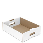 Half Pan Catering Tray  - White