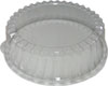 12" Clear Round Lids for ConServe Platter Trays