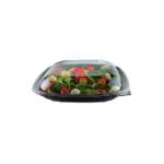Clear Dome LID for Square PET Plastic Bowl - 9 x 9 in.
