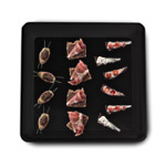 Black Plastic Catering Tray - 12 in.