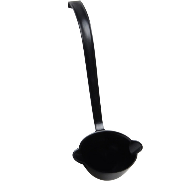 Black Ladle - 3.5 oz. - 11 in.