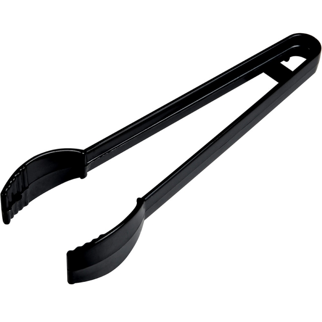 Black Serving Tongs - 7 in.