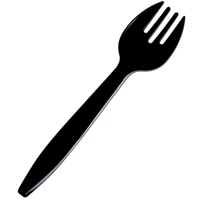 Black Serving Fork Heavy Duty - 10.25 in.