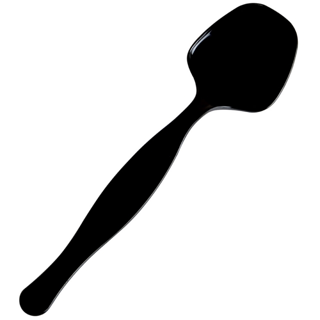 Black Serving Spoon Heavy Duty - 9 in.