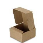 Natural Brown Kraft Corrugated Mailer Boxes -  5-3/4 x 6 x 3-1/4 in.