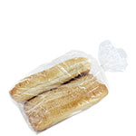 Clear Wicketed Bread Bag w / 2.5 in. Bottom Gusset - 7.25 X 13.125 in.
