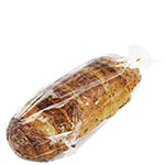 Clear Wicketed Bread Bag w / 4 in. Bottom Gusset - 11 X 18 in.