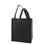 Black Reusable Grocery Bag w/ handle - 12 x 8 x 13 in.