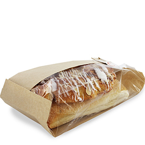 Clear View Side Window Sandwich / Bread Bags - 4.25 x 2.875 x 12 ...