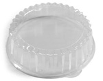 12" Clear Dome Lids for SOLUT! Deli Trays