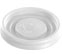 White Lids for Disposable Coffee Cups - Fits 4 oz. Dart / Solo Cups