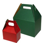 Solid Color Gable Boxes