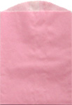 1# Petal Pink Gourmet Glassine Bags 6.75 x 9.25"