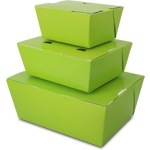 Citrus Green To Go Boxes / Takeout Boxes