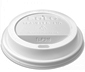 White Lids for Disposable Coffee Cups - Sipper / Dome Style - Fits 10, 12, 16, 20, 24 oz. Dart Solo