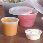 Plastic Condiment Portion Cups