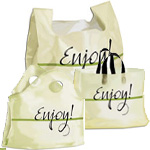 Recyclable Plastic CarryOut Bags