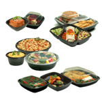 Microwavable SabertFastPac Food Storage Containers