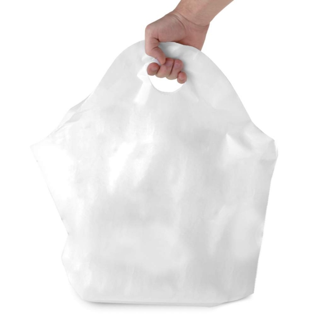 Seal 2 Go - Tamper Evident Plastic Takeout Bags - 21 x 19 + 10 in.