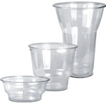 Clear Plastic Parfait and Sundae Cups