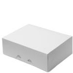 Tamper Evident Take Out Boxes - 9-1/4 x 7-3/8 x 3-1/8 in.