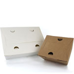 Twin Lock Take Out Boxes with Optional Vents