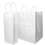 White Shopping / Takeout Bags