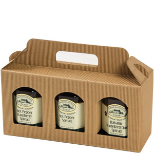 3 jar gift box carrier