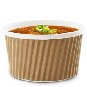 Insulated Ripple-Wrap Soup Cups