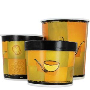 Streetside Paper Soup Containers